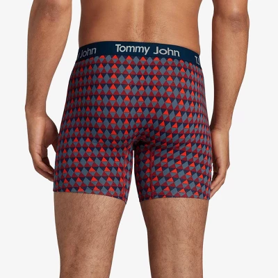 TJ | Tommy John™ Men's 6" Boxer Briefs 2pk - Burgundy/Red 4 TJ | Tommy John™ Men's 6" Boxer Briefs 2pk - Burgundy/Red - Image 4