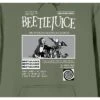 Beetlejuice The Ghost With The Most Men's Olive Green Graphic Hoodie