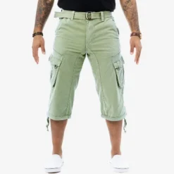 X RAY Men’s Belted 18 Inch Below Knee Long Cargo Shorts -Comfa Wear Shop GUEST 04ee1c59 28cb 4714 9229 fe471d53f938