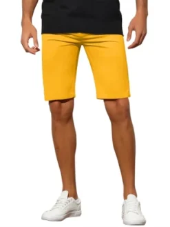 Lars Amadeus Men's Summer Slim Fit Flat Front Formal Chino Shorts -Comfa Wear Shop GUEST 05b8f786 56f8 4d95 aac0 8d89f7fbd206