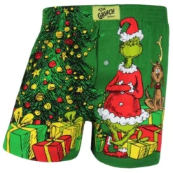 Dr. Seuss Men's The Grinch And Max Don't Be A Grinch Boxers Underwear -Comfa Wear Shop GUEST 09f7434c 5143 45b0 8876 06800b3b3028