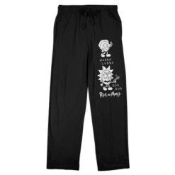 Rick And Morty Rick & Morty Wubba Lubba Dub Dub Men's Black Sleep Pajama Pants 13 Rick And Morty Rick & Morty Wubba Lubba Dub Dub Men's Black Sleep Pajama Pants -Comfa Wear Shop GUEST 0d657b80 0326 4831 9b2f c2c288a9011a