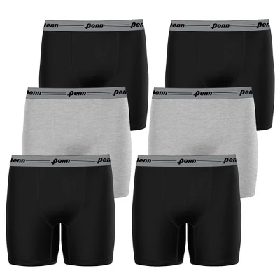 Penn Mens Boxer Performance Briefs Breathable Underwear For Men Value 6 Pack Active Performance Mens Underwear 6 Penn Mens Boxer Performance Briefs Breathable Underwear For Men Value 6 Pack Active Performance Mens Underwear - Image 6