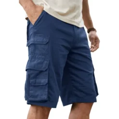 Boulder Creek By KingSize Men's Big & Tall 12" Side-Elastic Stacked Cargo Pocket Shorts -Comfa Wear Shop GUEST 0e7a519b 6a19 4bee 8463 2e5706b33f1d