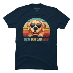 Men's Design By Humans Best Dog Dad Ever Golden Retriever By LuckyCharm99 T-Shirt -Comfa Wear Shop GUEST 0ecdfab3 1098 409c bc4c 0fc3529f1712
