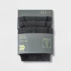 Men's Active 3pk Boxer Briefs - All In Motion™ Black