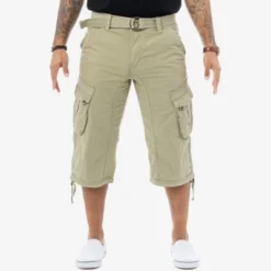 X RAY Men’s Belted 18 Inch Below Knee Long Cargo Shorts -Comfa Wear Shop GUEST 110e6e81 970e 496a 93e6 283b1864d44f