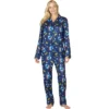 The Polar Express Adult Believe Button-Front Coat Shirt And Pants Pajama Set