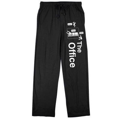 The Office Dunder Mifflin Men's Short Sleeve Shirt & Sleep Pants Set 2 The Office Dunder Mifflin Men's Short Sleeve Shirt & Sleep Pants Set - Image 2