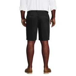 Lands' End Men's Big And Tall Comfort Waist 9" No Iron Chino Shorts