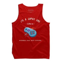 Men's Design By Humans Gamer Dad Like A Normal Dad, But Cooler By KaiHamilton Tank Top -Comfa Wear Shop GUEST 13860bef f73b 44d0 af4e de28addef37b