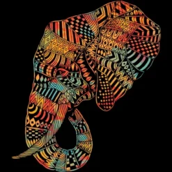 Adult Design By Humans Elephant (Majestic) By Kase Sweatshirt