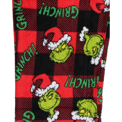 Dr. Seuss The Grinch Men's Pajama Pants Shirt And Socks 3 Piece Pajama Set 4 Dr. Seuss The Grinch Men's Pajama Pants Shirt And Socks 3 Piece Pajama Set - Image 4