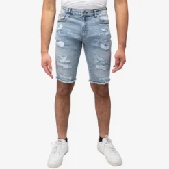 RAW X Men's Denim Shorts, Rips Distress Frayed Cut Off Slim Fit Jeans Short -Comfa Wear Shop GUEST 15c8f73a ab8f 4d27 a6f9 3cd36ea0edb6