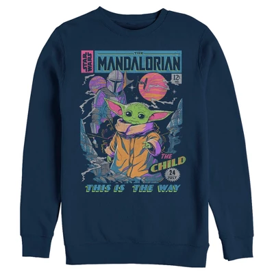 Men's Star Wars The Mandalorian 12 Cents Retro Comic Sweatshirt 3 Men's Star Wars The Mandalorian 12 Cents Retro Comic Sweatshirt - Image 3