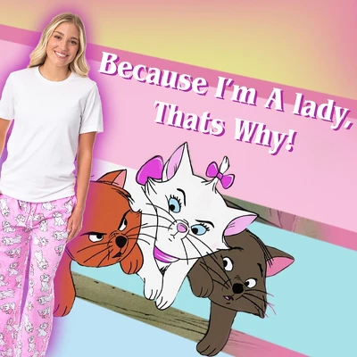 Disney Adult Aristocats Marie Expressions And Bows Pajama Sleep Lounge Pants 5 Disney Adult Aristocats Marie Expressions And Bows Pajama Sleep Lounge Pants - Image 5