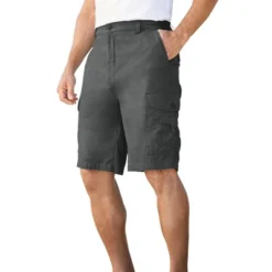 KingSize Men's Big & Tall 10" Side Elastic Canyon Cargo Shorts -Comfa Wear Shop GUEST 1a52b6a2 849d 4822 9fe2 3f04134b9746