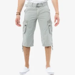 X RAY Men’s Belted 18 Inch Below Knee Long Cargo Shorts -Comfa Wear Shop GUEST 1a860013 e0d4 430b a7d9 fad7bf1e0fff