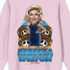 Ted Lasso Rebecca Welton "Turning Pandas Into Lions" Men's Pink Crewneck Sweatshirt