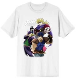 Jojo's Bizarre Adventure Golden Wind Men's Short Sleeve Shirt & Sleep Shorts Set