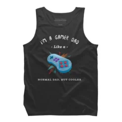 Men's Design By Humans Gamer Dad Like A Normal Dad, But Cooler By KaiHamilton Tank Top -Comfa Wear Shop GUEST 200bdc57 e692 4ec0 8d94 c199bdae7142