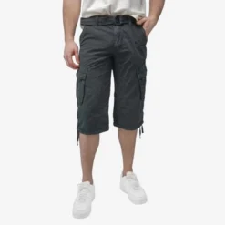 X RAY Men’s Belted 18 Inch Below Knee Long Cargo Shorts -Comfa Wear Shop GUEST 22b0fb8b b910 4456 ab69 3605525dbbda