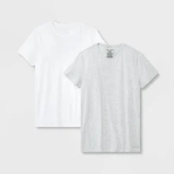 Pair Of Thieves Men's 2pk Crew Undershirt - Gray/White -Comfa Wear Shop GUEST 22c2ce22 0218 409d 96ba 5af03f1c2a08