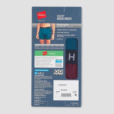 Hanes Premium Men's Boxer Briefs 5pk 2 Hanes Premium Men's Boxer Briefs 5pk - Image 2