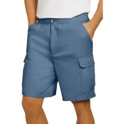 KingSize Men's Big & Tall Knockarounds 8" Full-Elastic Cargo Shorts -Comfa Wear Shop GUEST 2584ad8e 5400 477f 928e 2b29e0886ab2