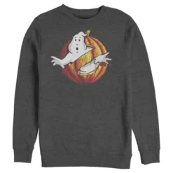 Men's Ghostbusters Halloween Pumpkin Logo Sweatshirt -Comfa Wear Shop GUEST 2c927bdf 70f3 4746 b8f1 9080209d8b53