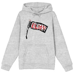 Nightmare On Elm Street Street Sign Men's Heather Gray Graphic Hoodie -Comfa Wear Shop GUEST 2cca8af5 44e1 4072 a96e 41857986cc0f