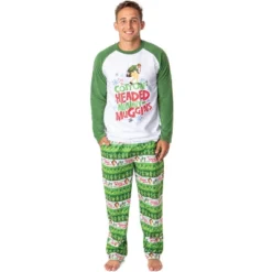 Elf The Movie Mens' Film Cotton-Headed Ninny-Muggins Sleep Pajama Set Multicolored 7 Elf The Movie Mens' Film Cotton-Headed Ninny-Muggins Sleep Pajama Set Multicolored -Comfa Wear Shop GUEST 2cea98ee ae7e 46ca bd72 40b3034aaf31