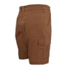 Full Blue Men's Big Side Elastic Stretch Duck Canvas Cargo Short