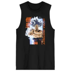Dragon Ball Super Goku Ultra Instinct Crew Neck Sleeveless Black Men's Tank Top -Comfa Wear Shop GUEST 2eac5b75 a9be 45af b2ce 69fffcfc0d24