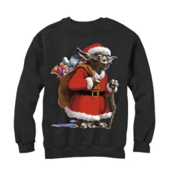 Men's Star Wars Christmas Santa Yoda Sweatshirt -Comfa Wear Shop GUEST 2f4d1fbd 51f1 4753 9f07 716e6a978b2b