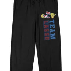Ted Lasso Team Lasso Men's Black Sleep Pajama Pants