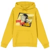 Star Trek Retro William Shatner Men's Yellow Graphic Hoodie