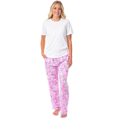 Disney Adult Aristocats Marie Expressions And Bows Pajama Sleep Lounge Pants 2 Disney Adult Aristocats Marie Expressions And Bows Pajama Sleep Lounge Pants - Image 2