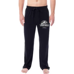 Jurassic World Mens' Movie Film Park Logo Icon Sleep Pajama Pants Black 7 Jurassic World Mens' Movie Film Park Logo Icon Sleep Pajama Pants Black -Comfa Wear Shop GUEST 34e500ae 44ac 4d29 98a7 3743d9b54809