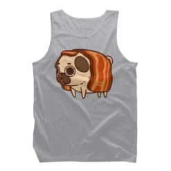 Men's Design By Humans Puglie Bacon Strip By Puglie Tank Top -Comfa Wear Shop GUEST 3570654e 3ab4 48f0 b139 045b0ea0ddda