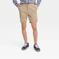 Men's Every Wear 7" Slim Fit Flat Front Chino Shorts - Goodfellow & Co™ -Comfa Wear Shop GUEST 37d748d5 65bb 48c8 a8a7 59c0ca617bbb