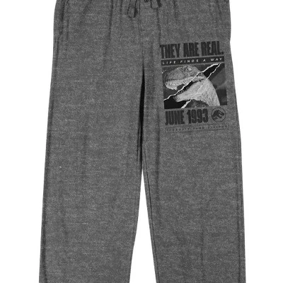 Jurassic Park Raptor Men's Black Sleep Pajama Pants 1 Jurassic Park Raptor Men's Black Sleep Pajama Pants