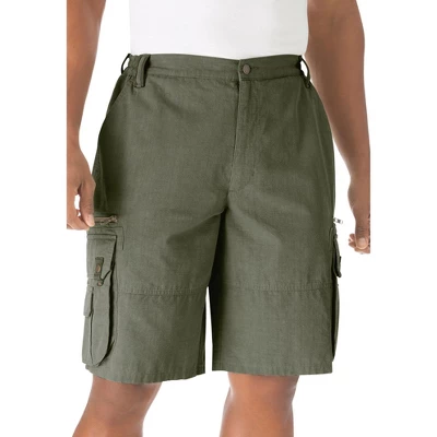 Boulder Creek By KingSize Men's Big & Tall Ripstop Cargo Shorts 1 Boulder Creek By KingSize Men's Big & Tall Ripstop Cargo Shorts