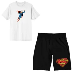Superman Hero In Flight Men's Short Sleeve Shirt & Sleep Shorts Set -Comfa Wear Shop GUEST 3f815c59 e503 4e64 92df 7c12eac1f7fa