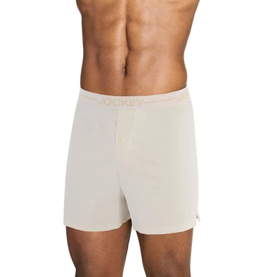 Jockey Men's Organic Cotton Stretch 4" Boxer 6 Jockey Men's Organic Cotton Stretch 4" Boxer - Image 6