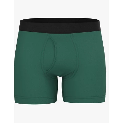 Men's Trees/Solids Boxer Briefs 4pk - Original Use™ Green 7 Men's Trees/Solids Boxer Briefs 4pk - Original Use™ Green - Image 7