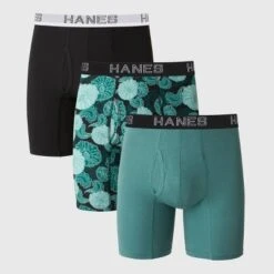 Hanes Premium Men's Floral Comfort Flex Fit Boxer Briefs 3pk - Green/Black 7 Hanes Premium Men's Floral Comfort Flex Fit Boxer Briefs 3pk - Green/Black -Comfa Wear Shop GUEST 42a002bb 29ed 4977 ae87 7ee25f5556d2