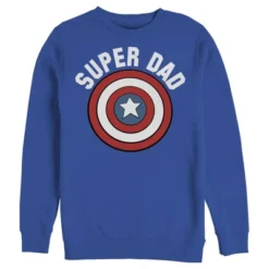 Men's Marvel Super Dad Captain America Shield Sweatshirt 5 Men's Marvel Super Dad Captain America Shield Sweatshirt -Comfa Wear Shop GUEST 431b798d 9af9 45b4 88bf 25b3efaa736c