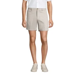 Lands' End Men's Comfort Waist 6" No Iron Chino Shorts -Comfa Wear Shop GUEST 43a5e27d bf84 4c9b b645 7c844fcd3793
