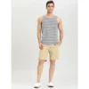 Lars Amadeus Men's Vest Round Neck Color Block Sleeveless Basic Tank Top
